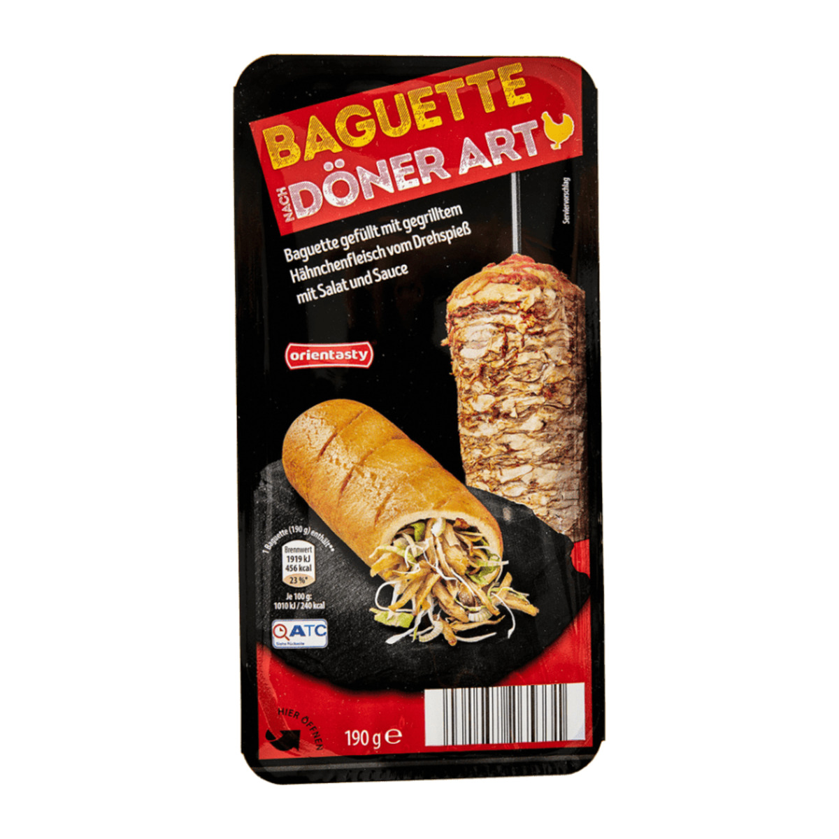 Bild 1 von ORIENTASTY Baguette Döner-Art