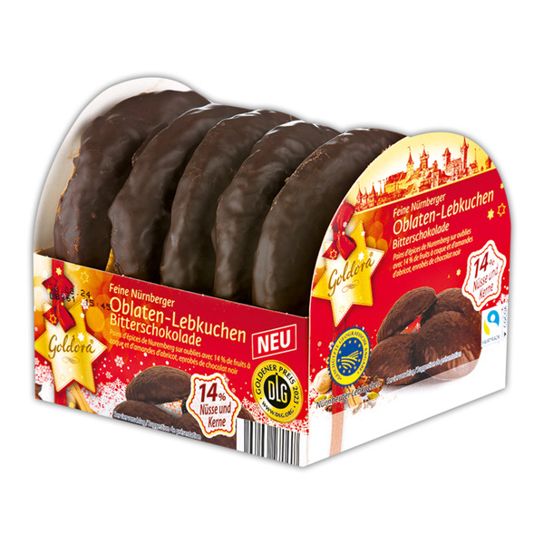 Goldora Feine Nürnberger Oblaten-Lebkuchen von Norma ansehen!