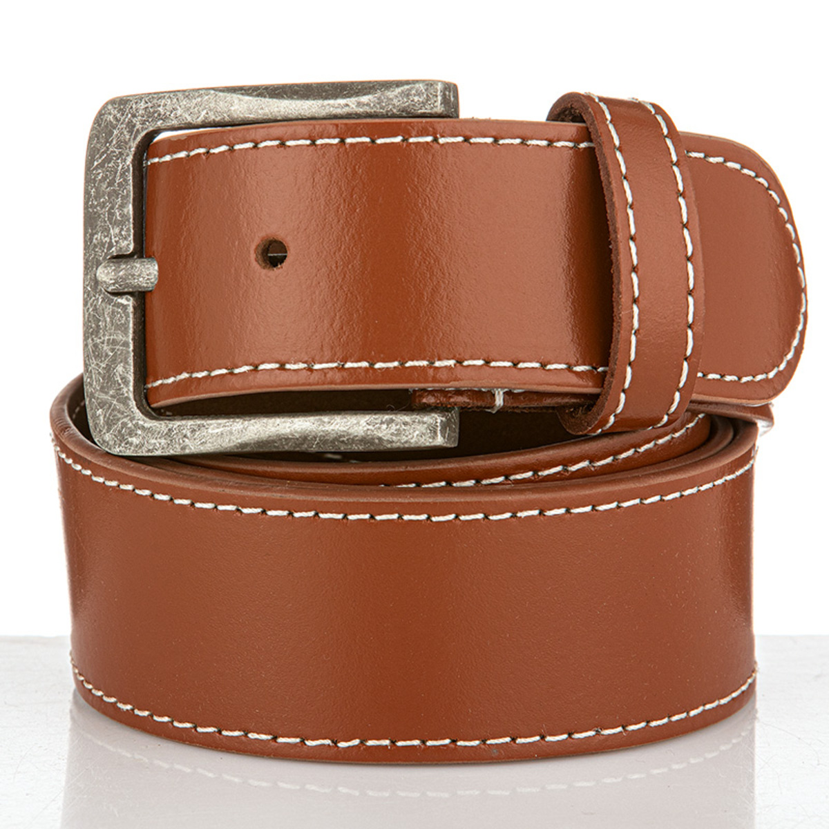 Bild 2 von Luigi Lamberto Jeans-Ledergürtel