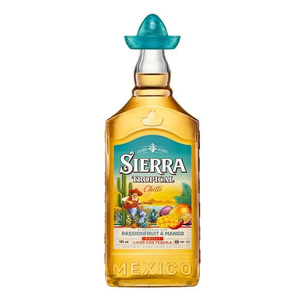 Bild 1 von Sierra Tequila Tropical Chilli 18,0 % vol 0,7 Liter - Inhalt: 2 Flaschen