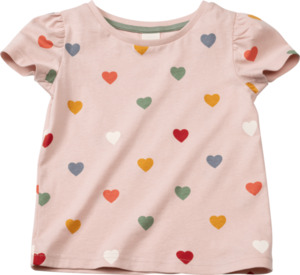 ALANA Kinder Shirt, Gr. 104, aus Bio-Baumwolle, rosa