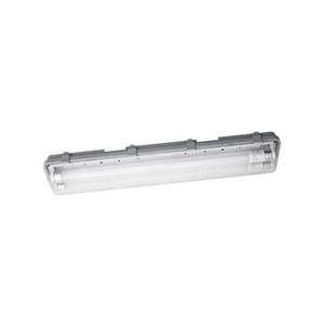 Ledvance LED-Feuchtraumleuchte Essential 2x 7 Watt, 60 cm, grau, 2-flammig