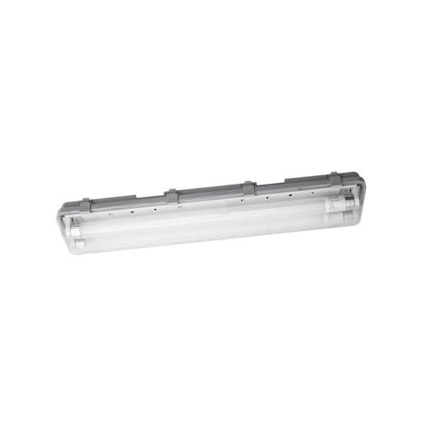 Bild 1 von Ledvance LED-Feuchtraumleuchte Essential 2x 7 Watt, 60 cm, grau, 2-flammig