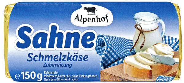 Bild 1 von ALPENHOF Schmelzkäse-Zubereitung