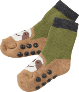 ALANA Baby ABS Socken, Gr. 18/19, mit Bio-Baumwolle, grün