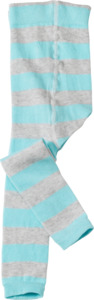 ALANA Baby Leggings, Gr. 74/80, mit Bio-Baumwolle, grau, blau
