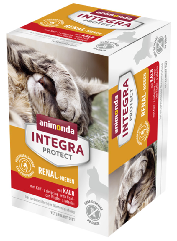 Bild 1 von Animonda Integra Protect Adult Renal Kalb 6x100 g