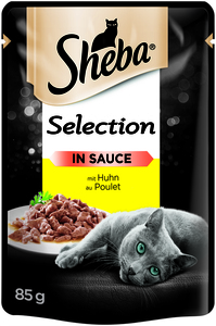 Sheba Selection in Sauce 24 x 85g Huhn