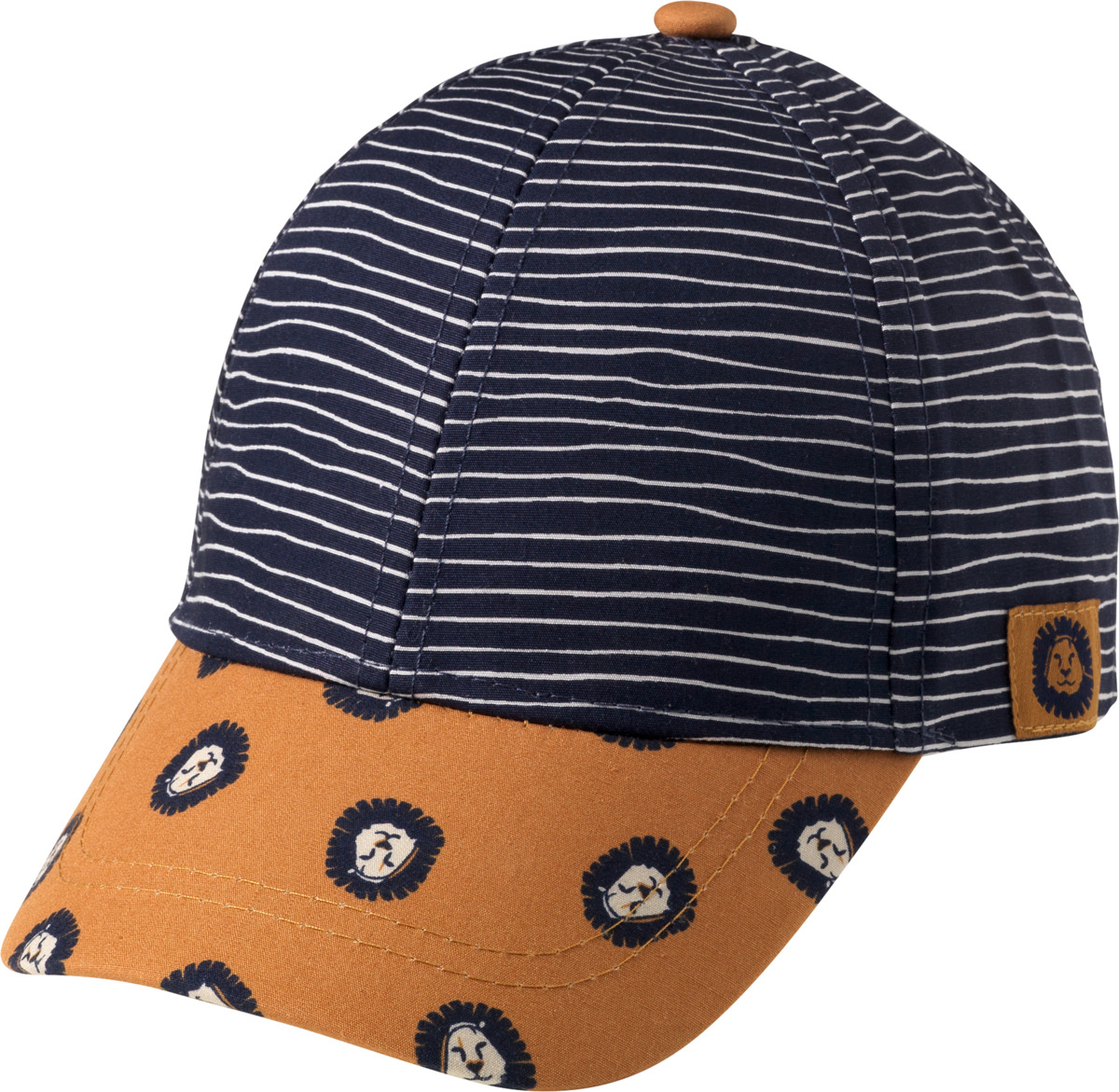 Bild 1 von PUSBLU Kinder Basecap, Gr. 48/49, aus Baumwolle, blau