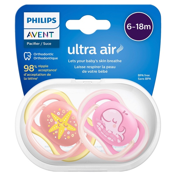 Bild 2 von PHILIPS Avent Ultra Air Schnuller, 2er-Set