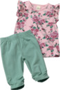 Bild 1 von ALANA Kinder Set, Gr. 104, mit Bio-Baumwolle, rosa, grün