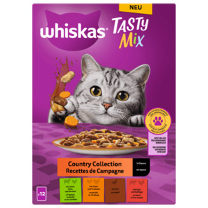 Whiskas Tasty Mix Country Collection 12x85g