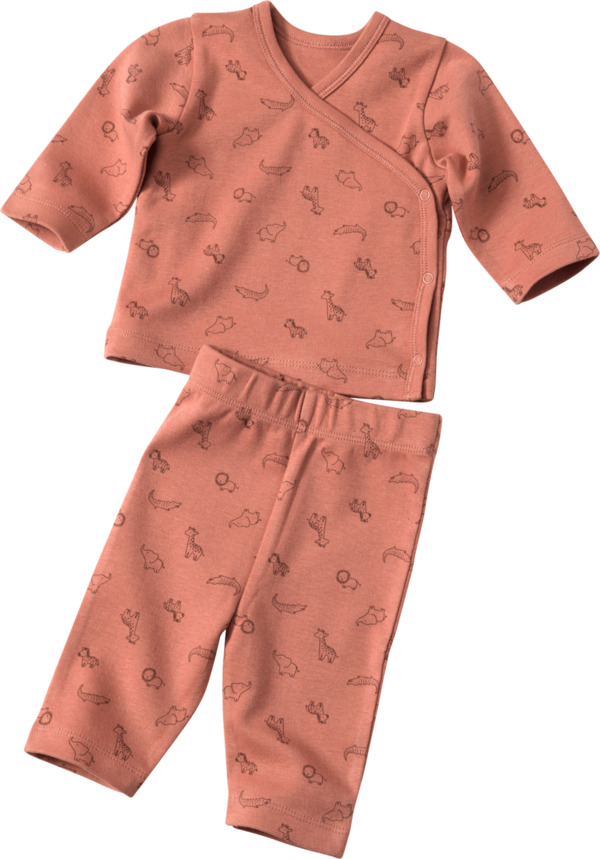 Bild 1 von ALANA Baby Set, Gr. 50/56, aus Bio-Baumwolle, rosa