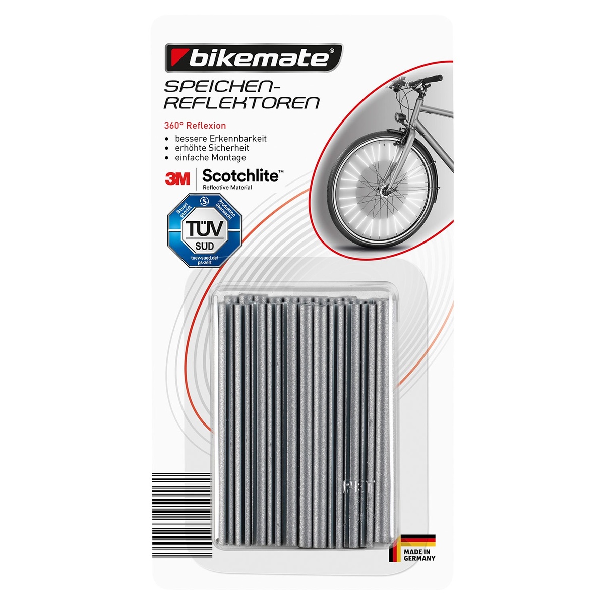 Bild 1 von BIKEMATE Speichen-Reflektoren