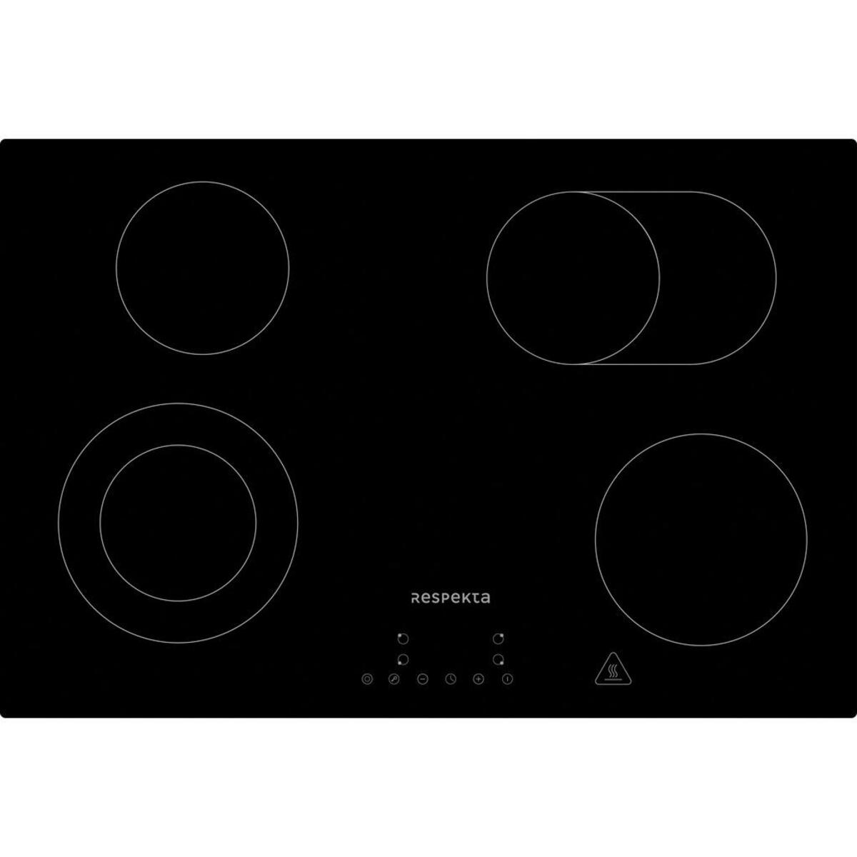 Bild 1 von Respekta GLASKERAMIKKOCHFELD Schwarz