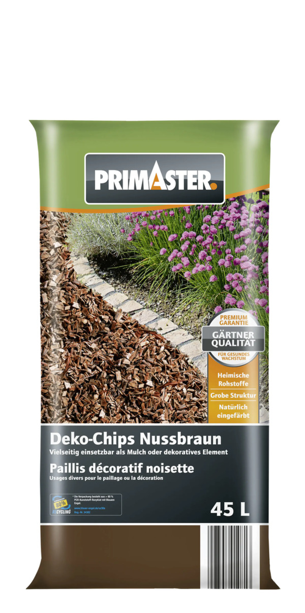 Bild 1 von Primaster Deko - Holzchips Nussbraun 45 L