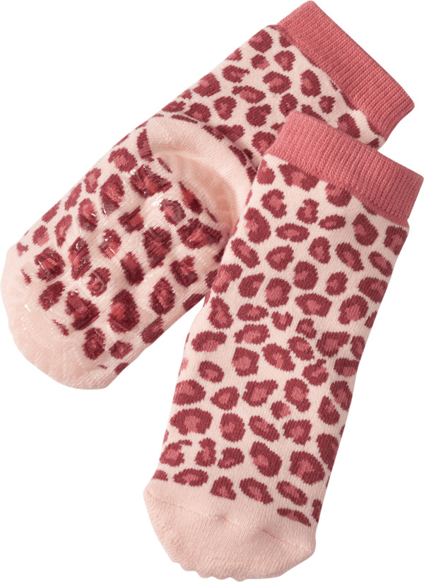 Bild 1 von ALANA Kinder Stoppersocken, Gr. 19/20, mit Bio-Baumwolle, rosa