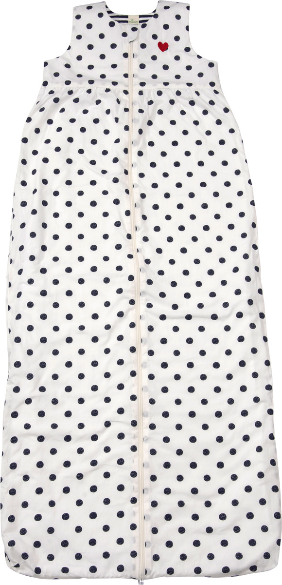 Bild 1 von ALANA Kinder Schlafsack 1 TOG, 110 cm, mit Bio-Baumwolle, weiß, blau