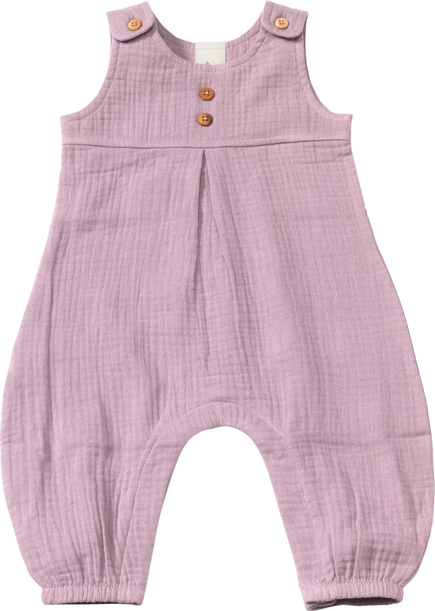 Bild 1 von ALANA Baby Strampler, Gr. 68, aus Bio-Baumwolle, lila