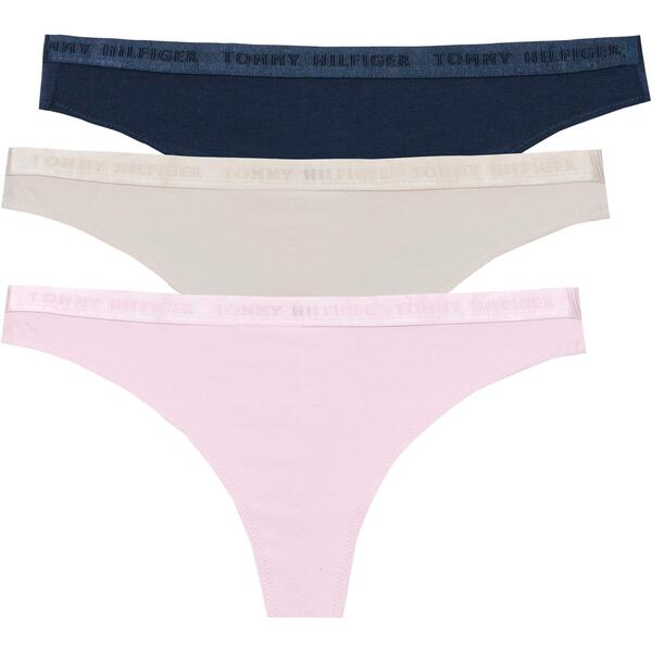 Bild 1 von Tommy Hilfiger 3 PACK THONG (EXT SIZES) Unterhose Damen