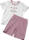 Bild 1 von PUSBLU Kinder Schlafanzug, Gr. 92, aus Bio-Baumwolle, weiß