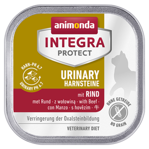 Animonda Integra Protect Adult Urinary Oxalstein Rind 16x100 g