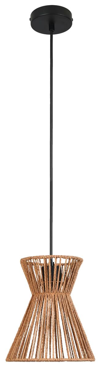 Bild 1 von Hängeleuchte Naturm in Natur/Schwarz max. 25 Watt
