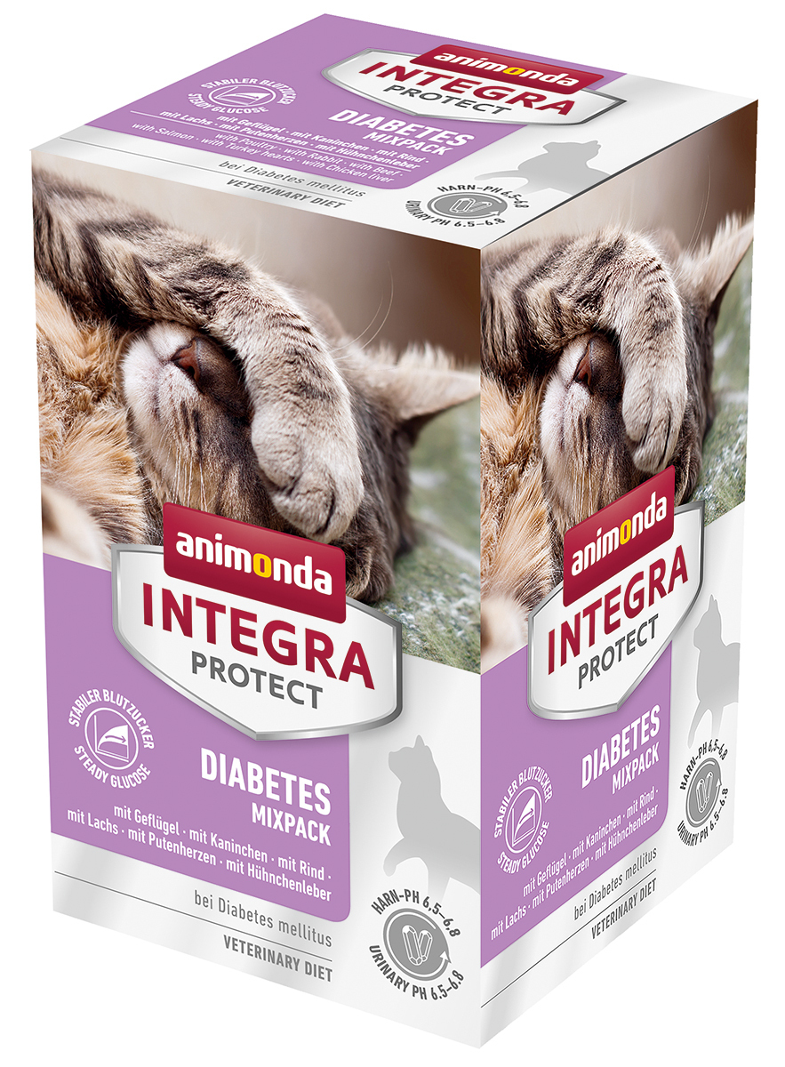 Bild 1 von Animonda Integra Protect Diabetes Mix-Pack 6x100 g