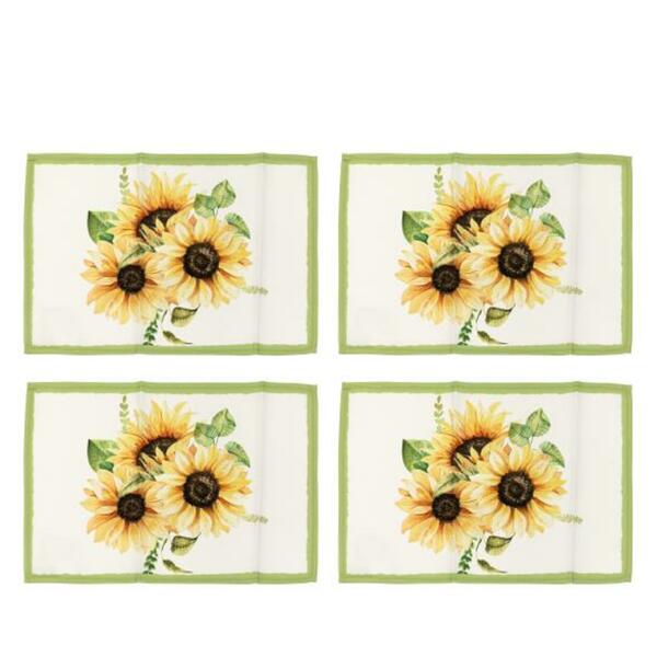 Bild 1 von Platzset 4 Stück Sonnenblumen, 35x40cm