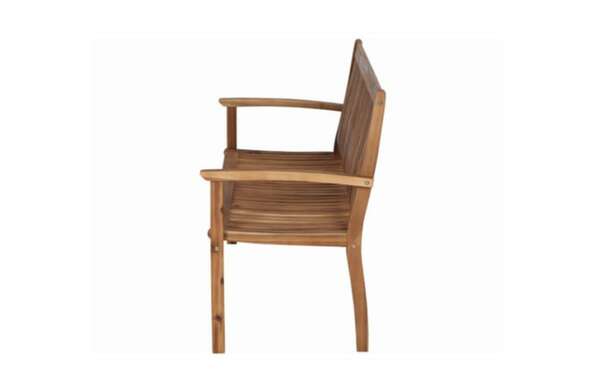 Bild 4 von 2er Bank Paleros, Akazienholz natur geölt