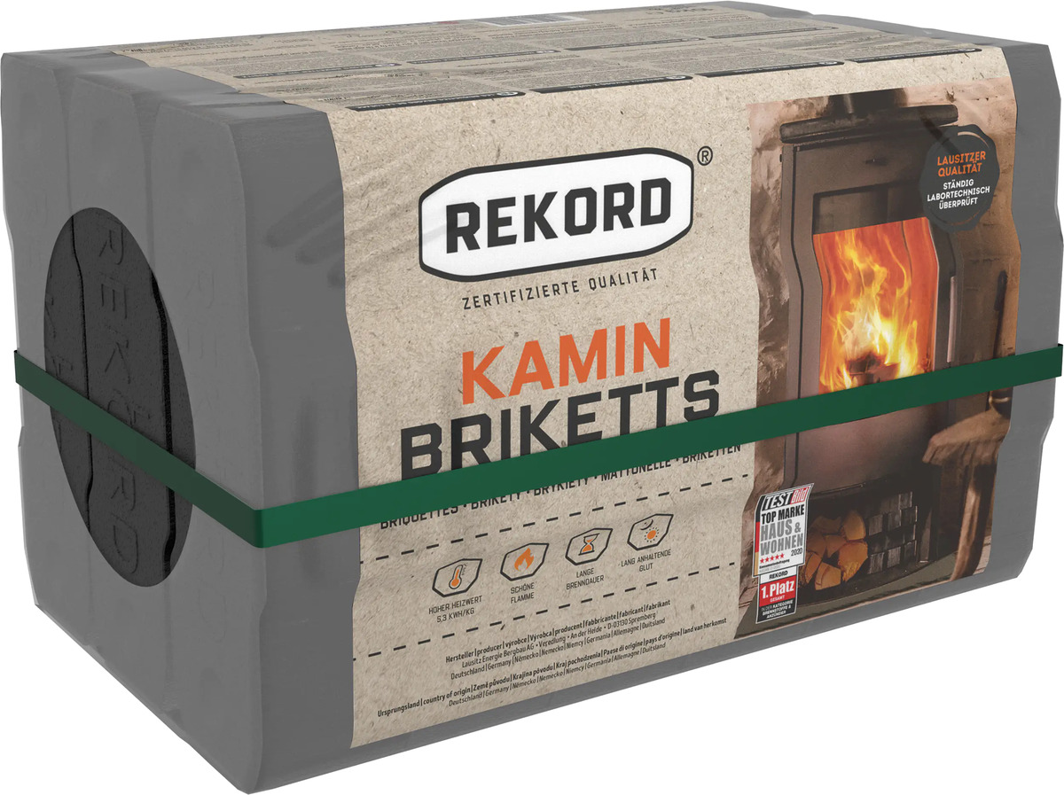 Bild 1 von Braunkohle-Kaminbriketts 10 kg Einzelabnahme