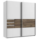 Bild 1 von Modante SCHWEBETÜRENSCHRANK Weiß, Eiche