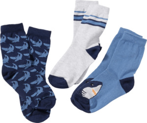 ALANA Kinder Socken, Gr. 29/31, mit Bio-Baumwolle, blau