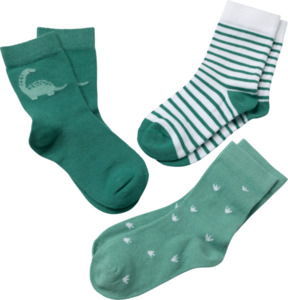 ALANA Kinder Socken, Gr. 29/30, mit Bio-Baumwolle, grün