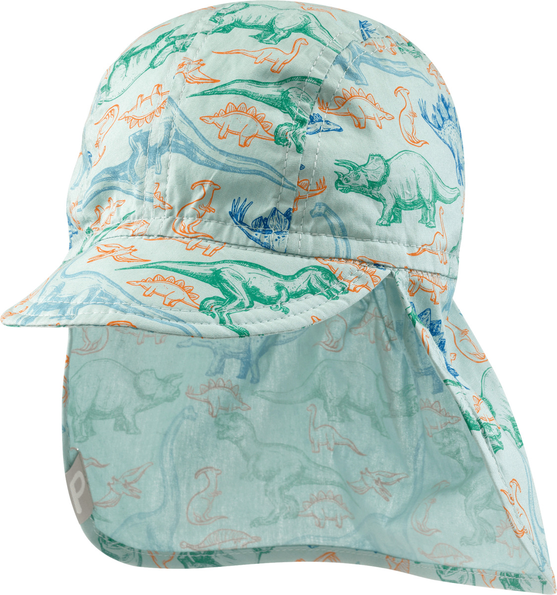 Bild 1 von PUSBLU Kinder Mütze, Gr. 48/49, aus Baumwolle, blau