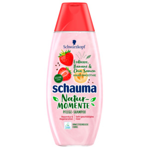 Schwarzkopf Schauma Pflege-Shampoo Erdbeere, Banane & Chiasamen 400ml