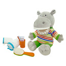 Bild 1 von Kinder Plüsch-Spieltier Ab-ins-Bett-Hippo