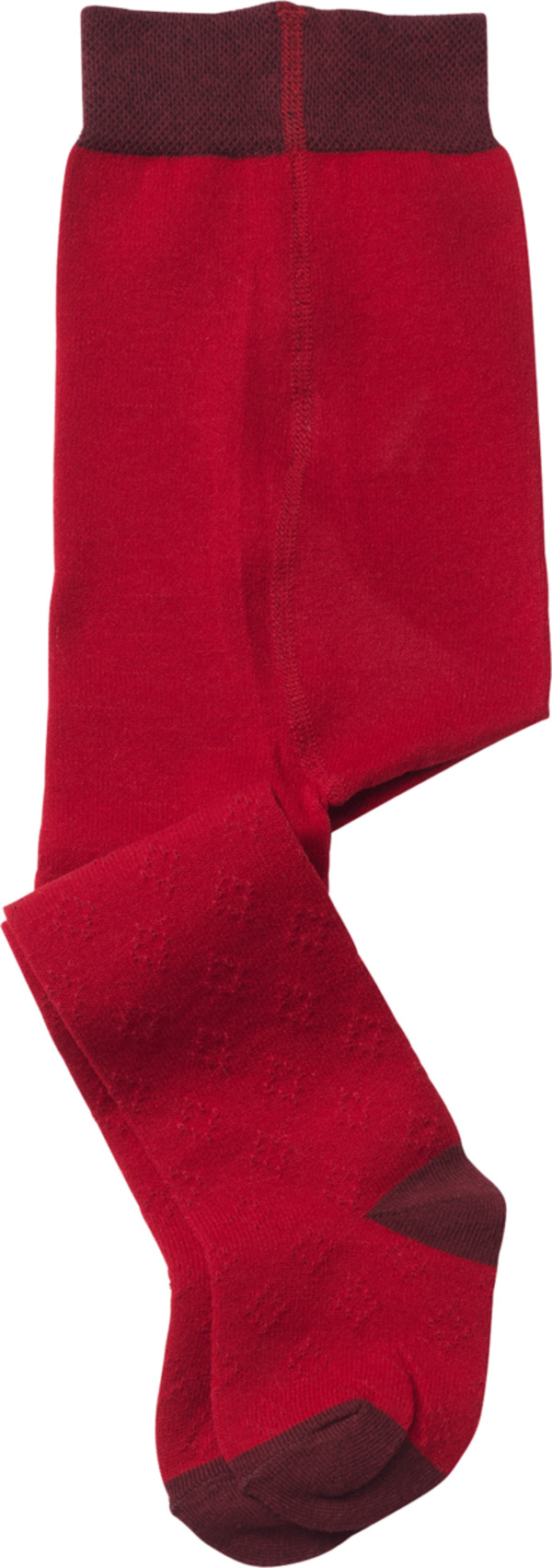 Bild 1 von ALANA Kinder Strumpfhose, Gr. 86/92, mit Bio-Baumwolle, rot