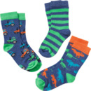 Bild 1 von ALANA Kinder Socken, Gr. 19/22, mit Bio-Baumwolle, grün, blau