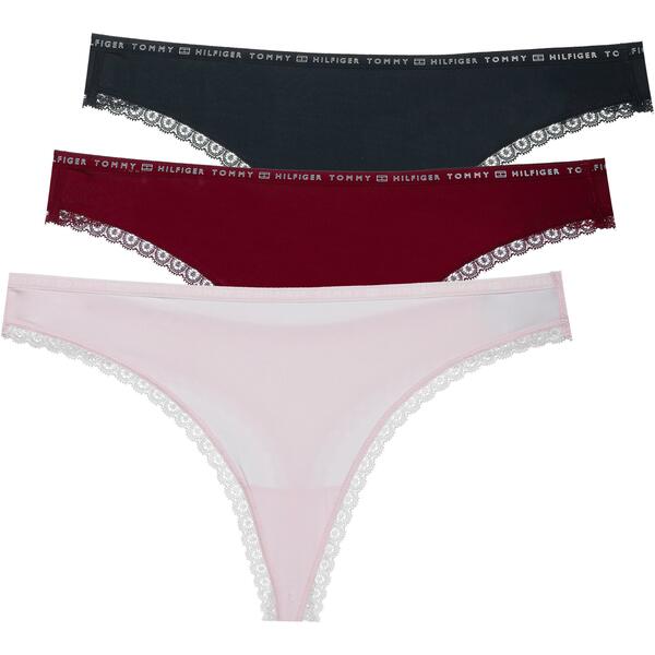 Bild 1 von Tommy Hilfiger 3P THONG MICRO LACE Unterhose Damen