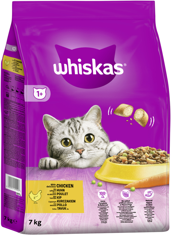 Bild 1 von Whiskas 1+ Adult Huhn 7 kg