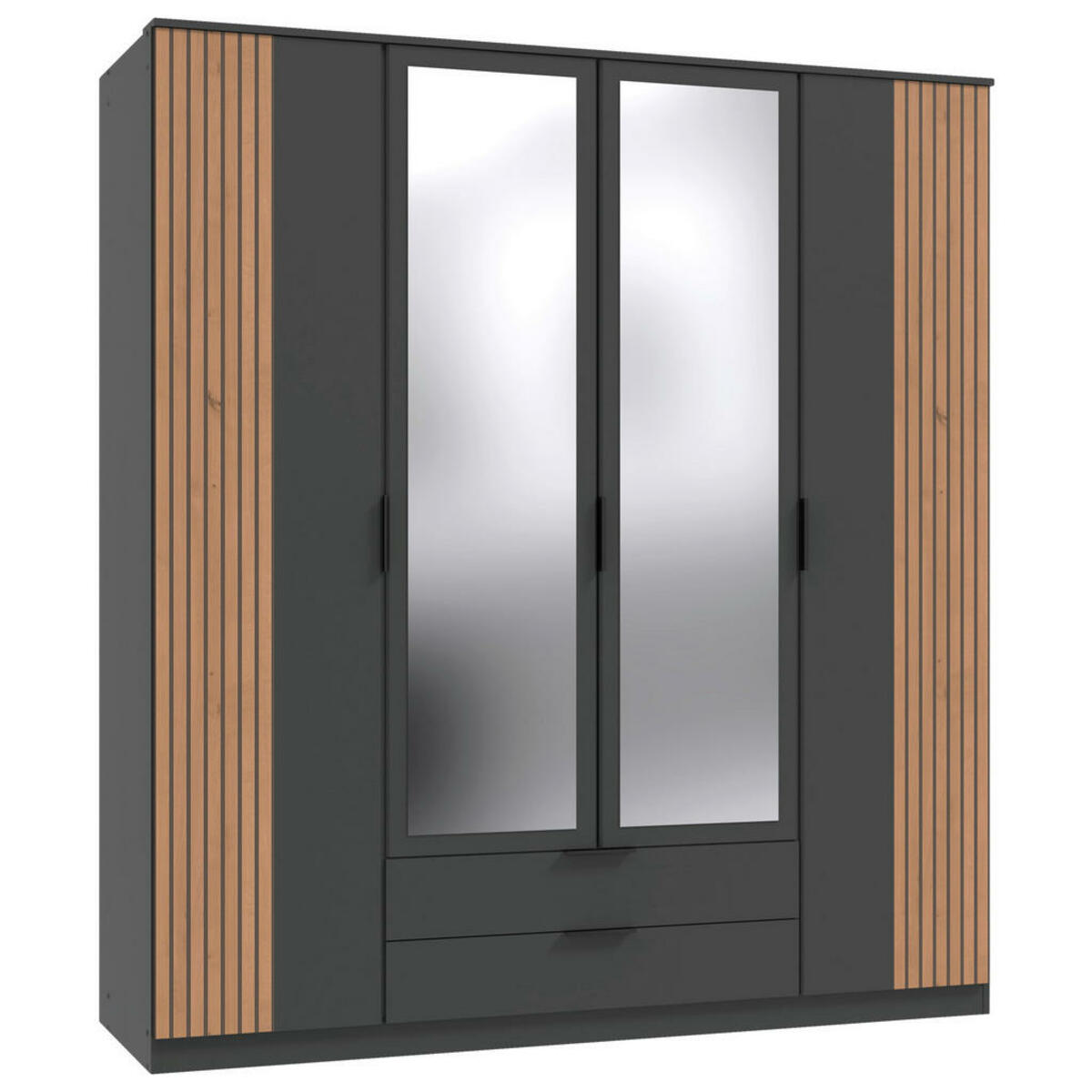 Bild 1 von Boxxx KLEIDERSCHRANK Graphit, Eiche Artisan