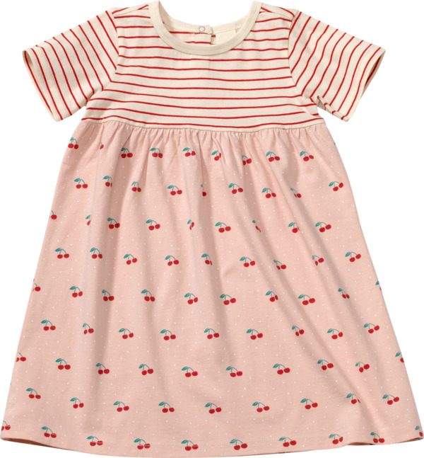 Bild 1 von ALANA Kinder Kleid, Gr. 98, aus Bio-Baumwolle, rosa