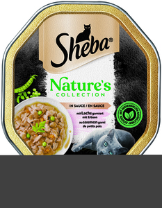 Sheba Nature´s Collection 22 x 85g in Sauce Lachs mit Erbsen