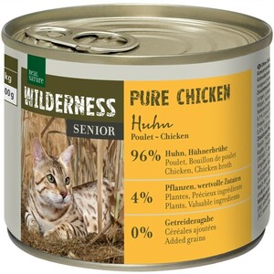 REAL NATURE WILDERNESS Senior Pure Chicken 12x200 g