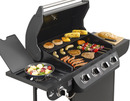 Bild 4 von EL FUEGO AY 563 Columbus 4 + 1 Gasgrill, Schwarz (15220 Watt)