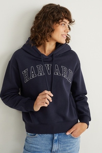 C&A Hoodie-Harvard University, Blau, Größe: XS