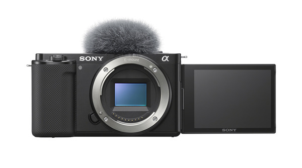 Bild 1 von SONY Alpha ZV-E10 Body Vlogging Kamera Systemkamera, 7,5 cm Display Touchscreen, WLAN