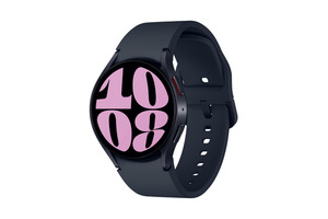 SAMSUNG Galaxy Watch6 40 mm Smartwatch Fluorkautschuk, S/M, Graphite