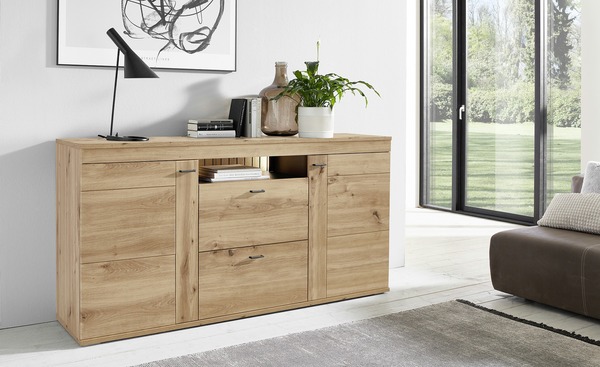 Bild 1 von Sideboard  Turin holzfarben Maße (cm): B: 180 H: 92 T: 44 Schlafzimmermöbel